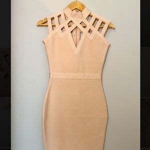 Meilun Rayon Bandage dress